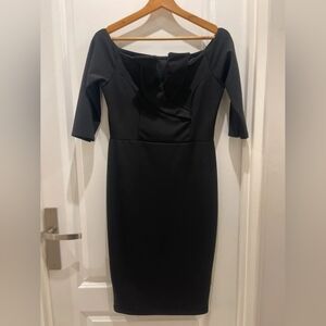 Elegant Black Off-Shoulder Dress